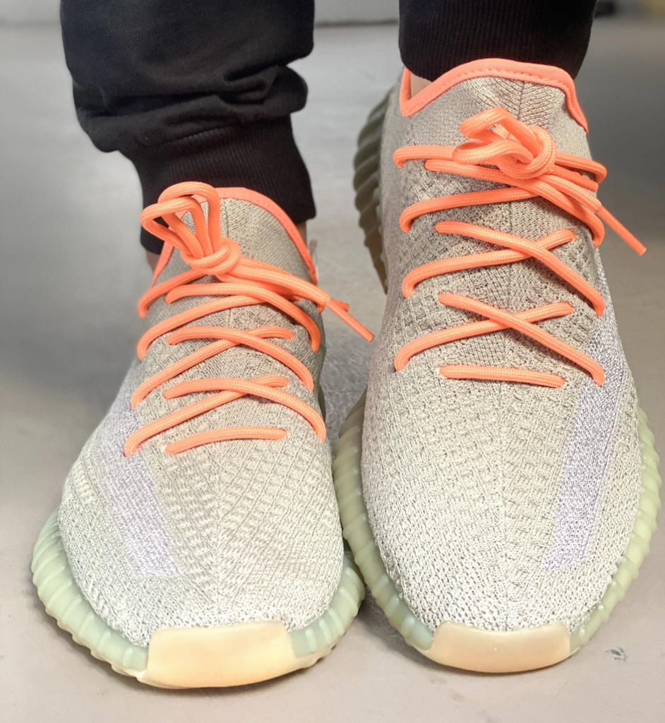 Private Laces Yeezy 350 V2 Shoelaces Turtle Dove Grey